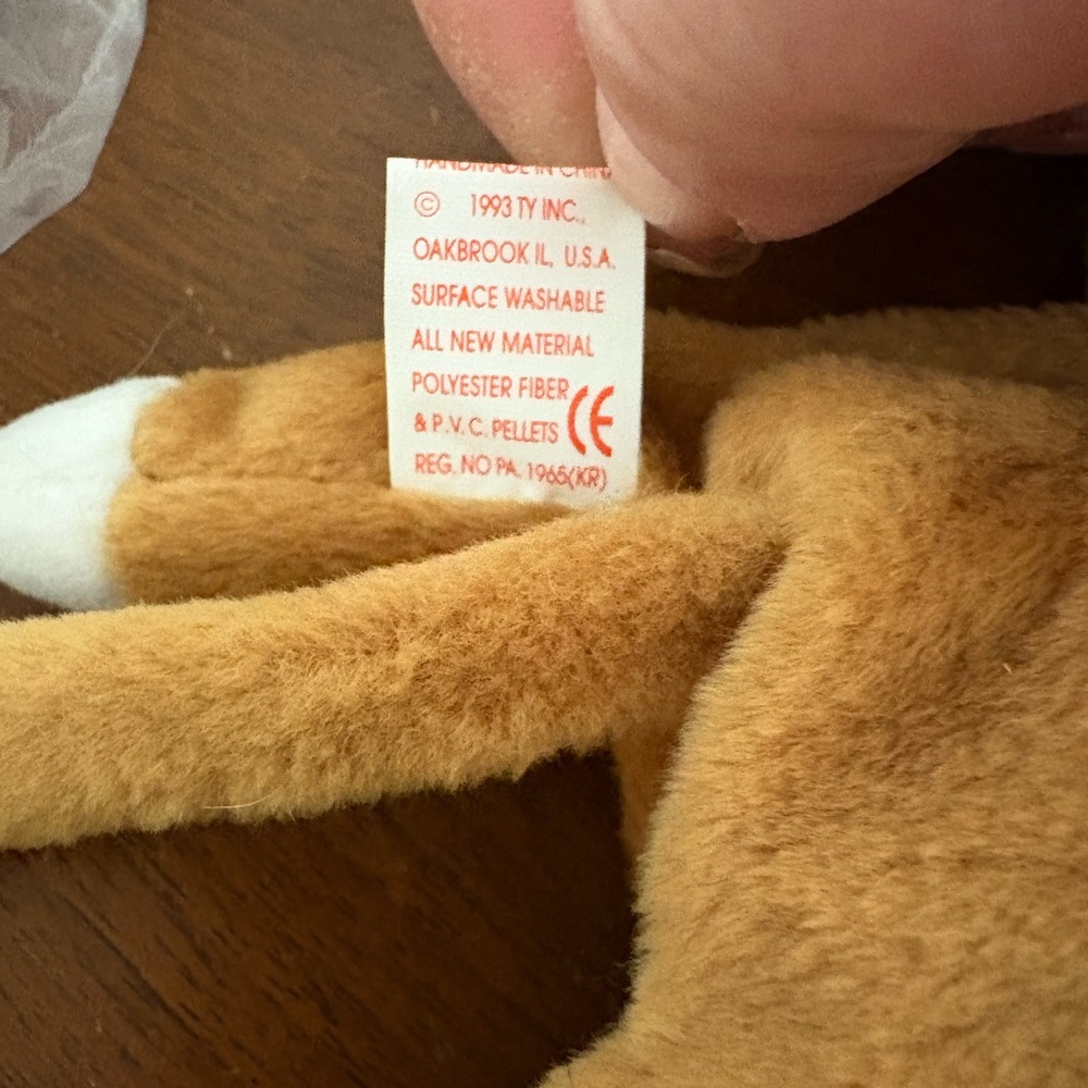 Rare Nip Ty Beanie Baby Cat: 1994 Vintage Collectible with multiple Errors! - Picture 4 of 4